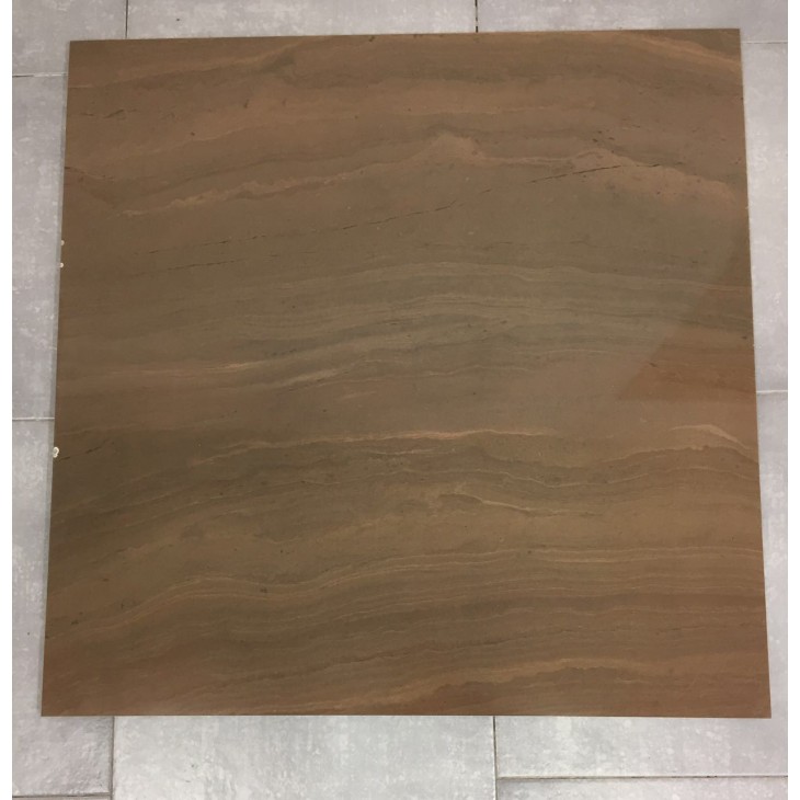 Mattonella 80x80 - colore bronzo - lappata lucida 