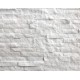 Orient white 10x40 - Pietra naturale ad incastro 