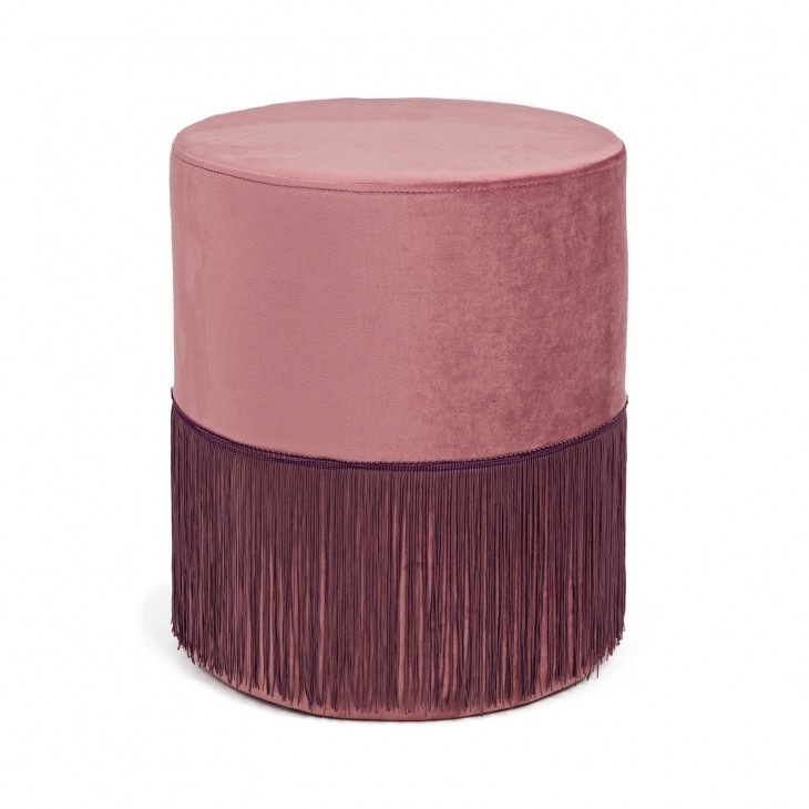 Pouf filo rosa