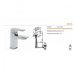 Miscelatore bidet serie HOPE